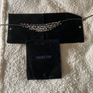 Baublebar crystal cluster necklace only worn once